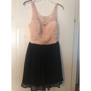 Short beaded formal dress
